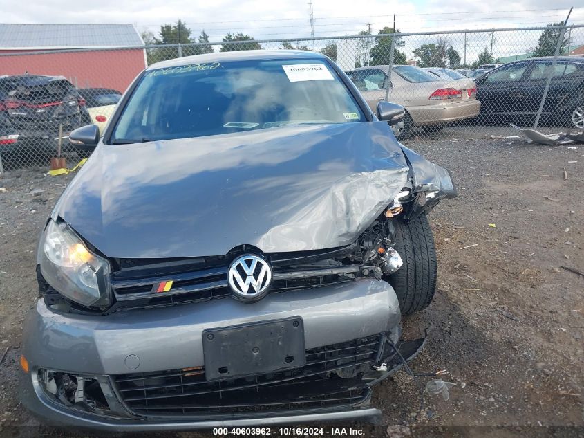 2013 Volkswagen Golf 2.0L Tdi 4-Door VIN: WVWNM7AJ0DW042679 Lot: 40603962