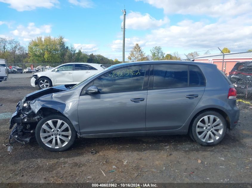 2013 Volkswagen Golf 2.0L Tdi 4-Door VIN: WVWNM7AJ0DW042679 Lot: 40603962