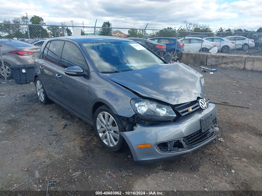 2013 VOLKSWAGEN GOLF 2.0L TDI 4-DOOR - WVWNM7AJ0DW042679