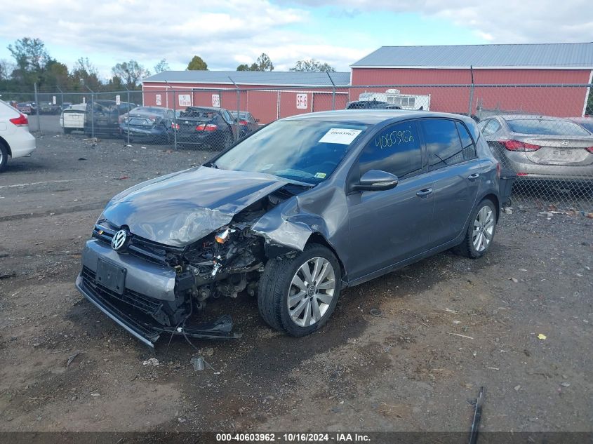 2013 Volkswagen Golf 2.0L Tdi 4-Door VIN: WVWNM7AJ0DW042679 Lot: 40603962