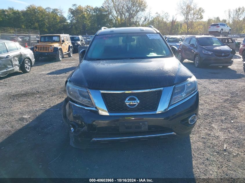 2014 Nissan Pathfinder Sl VIN: 5N1AR2MM7EC730332 Lot: 40603965