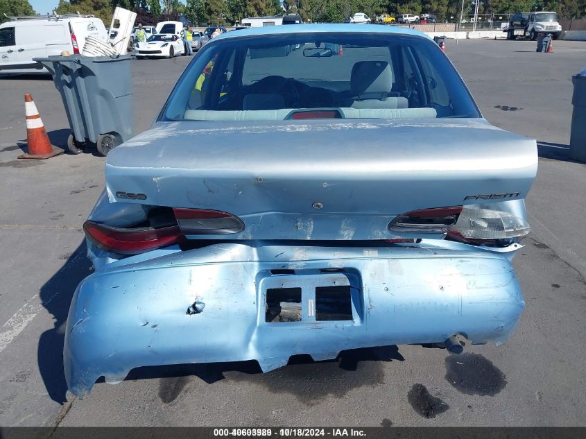 1993 Geo Prizm Lsi VIN: 1Y1SK5363PZ053230 Lot: 40603989