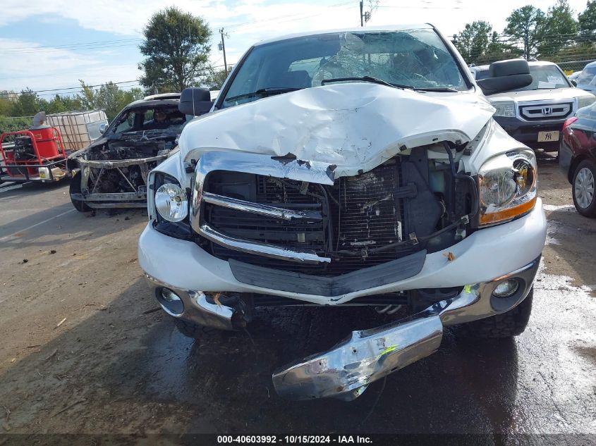 2006 Dodge Ram 2500 Slt/Trx4 Off Road/Sport/Power Wagon VIN: 3D7KS28C76G287487 Lot: 40603992