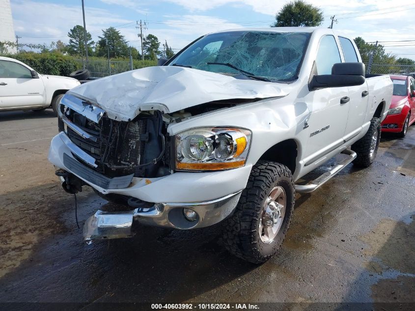 2006 Dodge Ram 2500 Slt/Trx4 Off Road/Sport/Power Wagon VIN: 3D7KS28C76G287487 Lot: 40603992