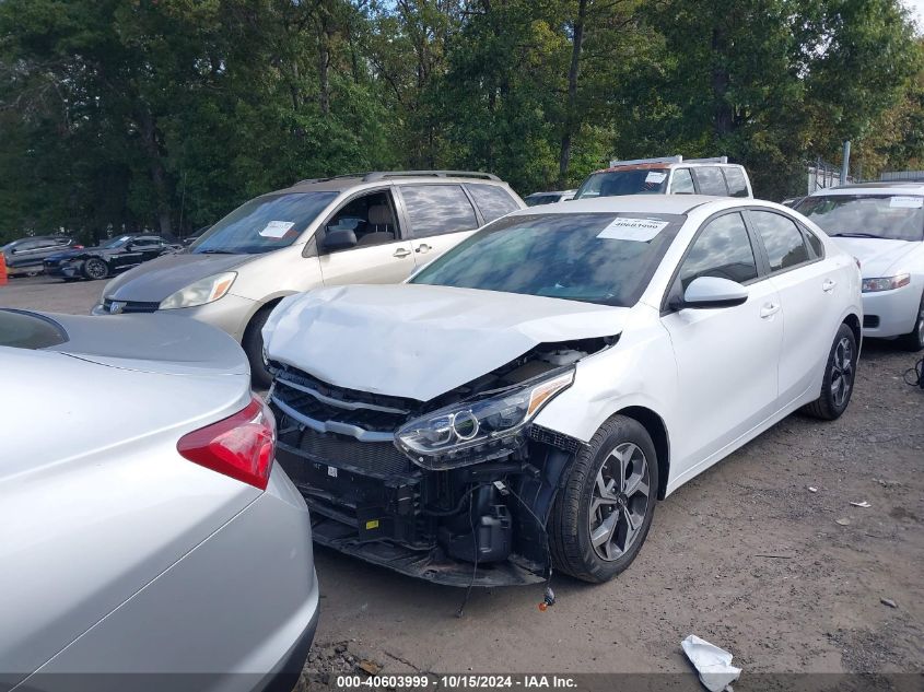 2021 Kia Forte Lxs VIN: 3KPF24AD4ME380213 Lot: 40603999