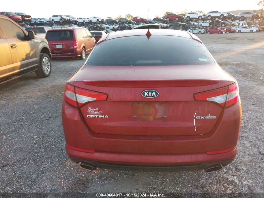 2012 Kia Optima Sx VIN: 5XXGR4A63CG073218 Lot: 40604017