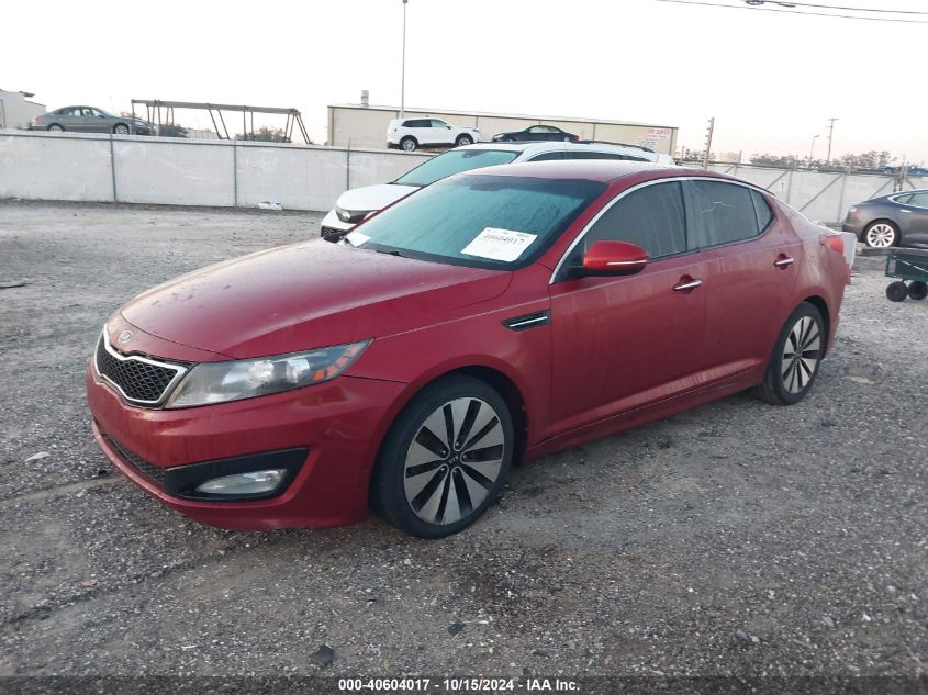 2012 Kia Optima Sx VIN: 5XXGR4A63CG073218 Lot: 40604017