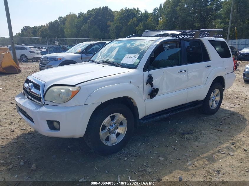 2007 Toyota 4Runner Sr5 V6 VIN: JTEZU14R578080560 Lot: 40604035