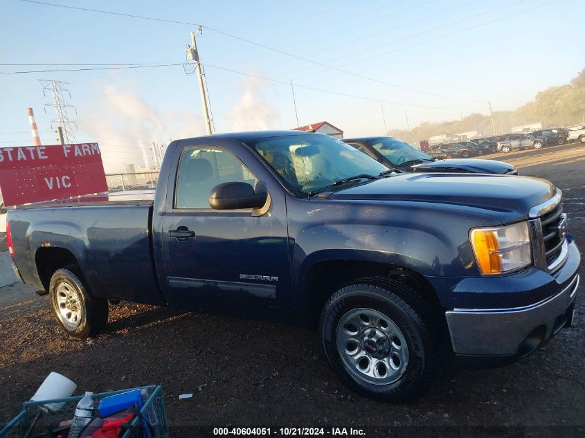 2010 GMC Sierra C1500 Sle VIN: 1GTPCVEA1AZ237761 Lot: 40604051