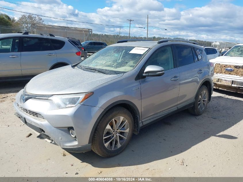 2018 Toyota Rav4 Hv Le Plus/Xle VIN: JTMRJREVXJD183429 Lot: 40604088