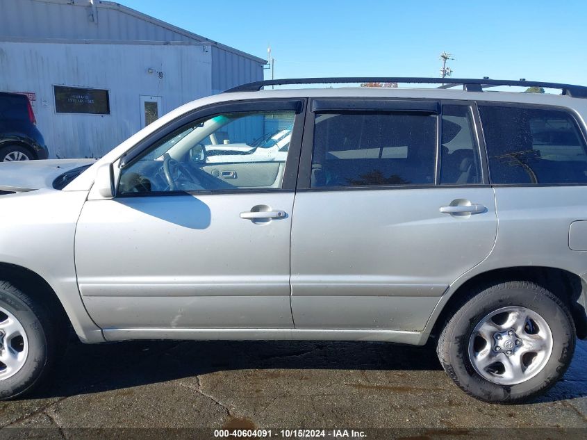 2005 Toyota Highlander VIN: JTEGD21A850106849 Lot: 40604091