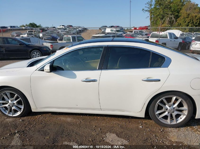 2010 Nissan Maxima 3.5 Sv VIN: 1N4AA5AP4AC801319 Lot: 40604118