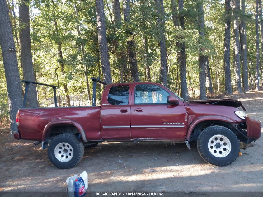 2004 Toyota Tundra Ltd V8 VIN: 5TBBT481X4S453638 Lot: 40604131