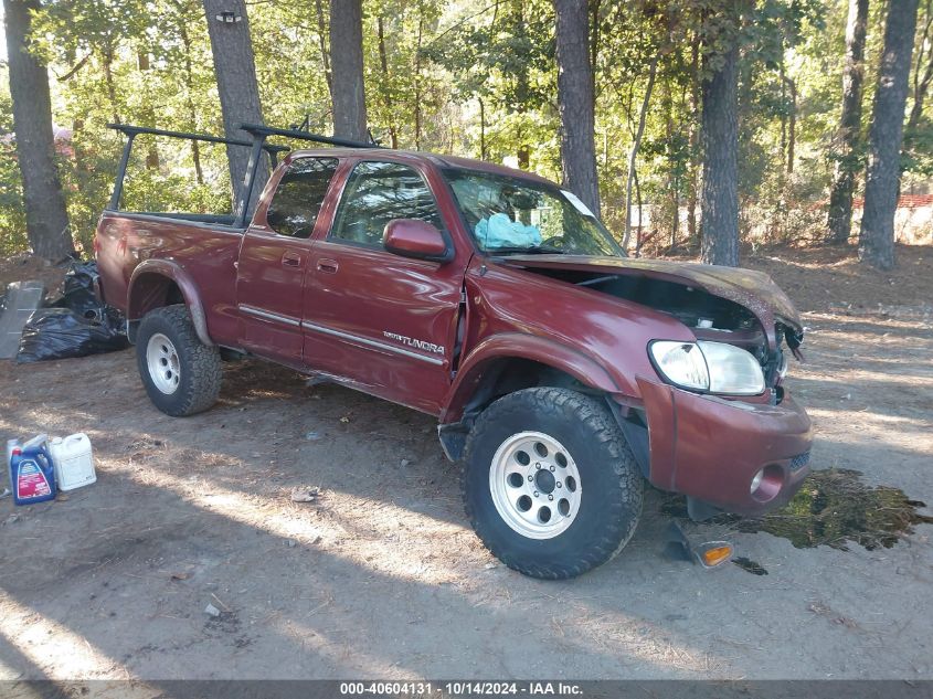 2004 Toyota Tundra Ltd V8 VIN: 5TBBT481X4S453638 Lot: 40604131