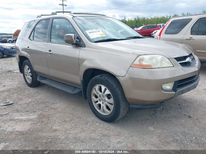 2003 Acura Mdx VIN: 2HNYD186X3H505222 Lot: 40604140