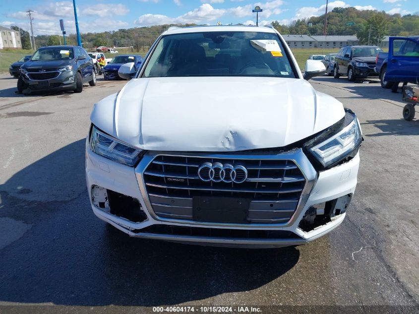 2018 Audi Q5 2.0T Premium/2.0T Tech Premium VIN: WA1BNAFY1J2201287 Lot: 40604174