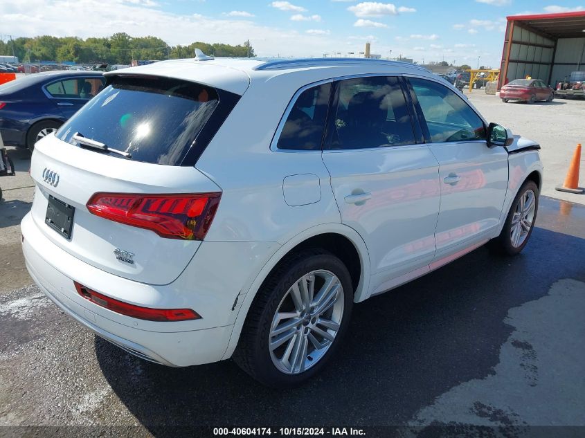 2018 Audi Q5 2.0T Premium/2.0T Tech Premium VIN: WA1BNAFY1J2201287 Lot: 40604174