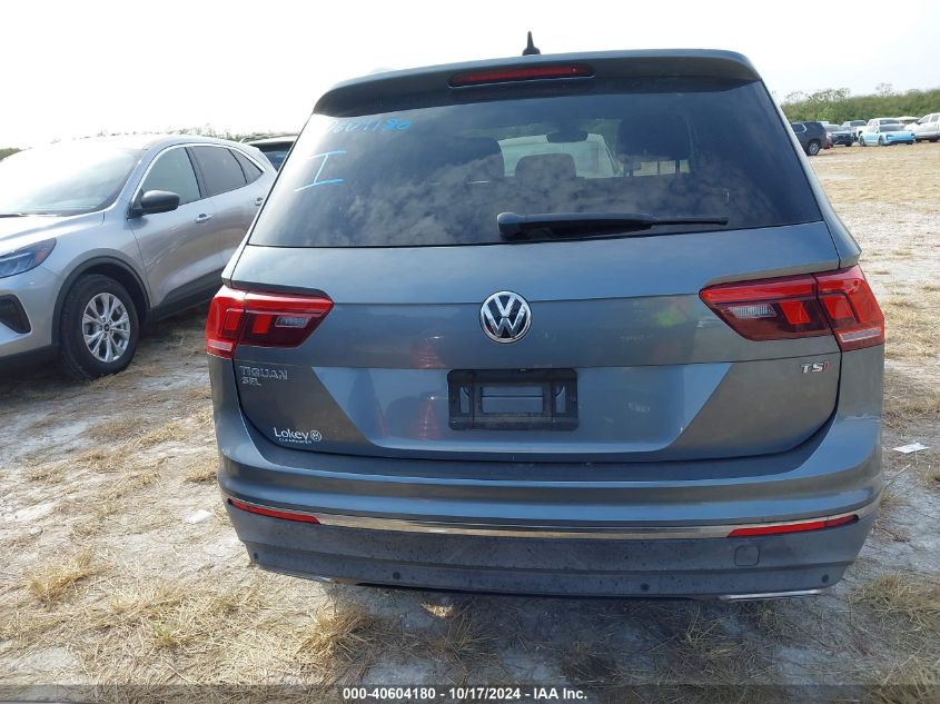 2018 Volkswagen Tiguan Sel Premium VIN: 3VV5B7AX3JM085033 Lot: 40604180