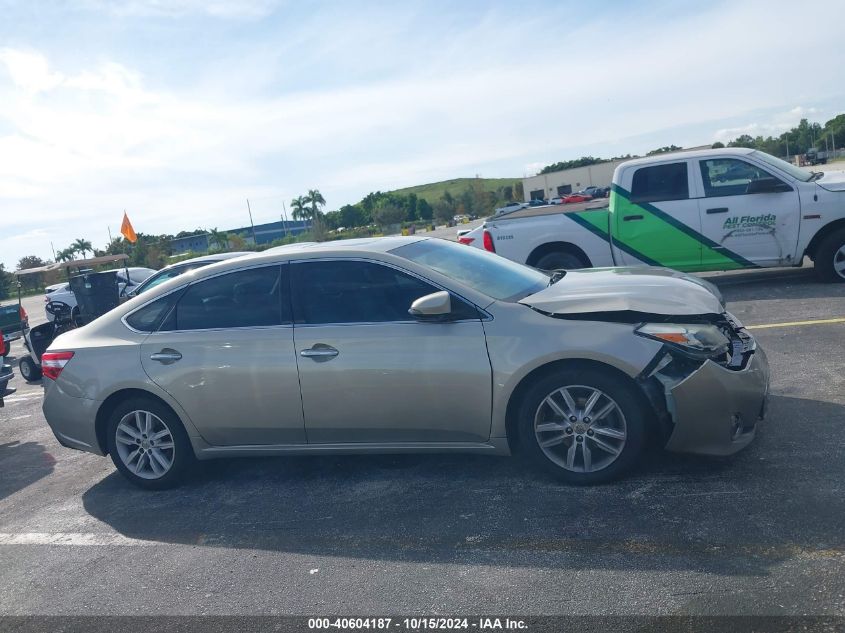 2014 Toyota Avalon Xle Premium VIN: 4T1BK1EB3EU089349 Lot: 40604187