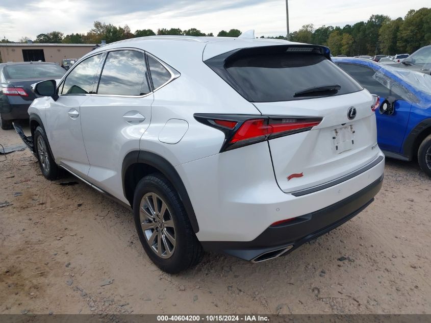 VIN JTJYARBZ8K2142133 2019 Lexus NX 300 no.3