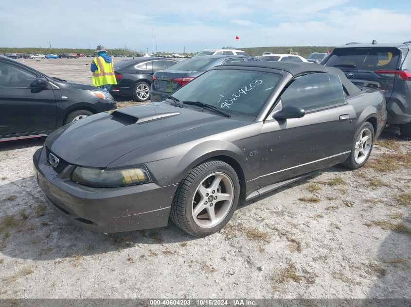 2003 Ford Mustang Gt VIN: 1FAFP45X93F347823 Lot: 40604203