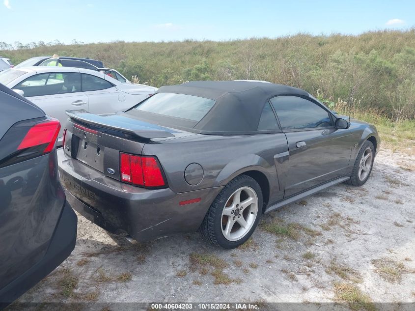 2003 Ford Mustang Gt VIN: 1FAFP45X93F347823 Lot: 40604203