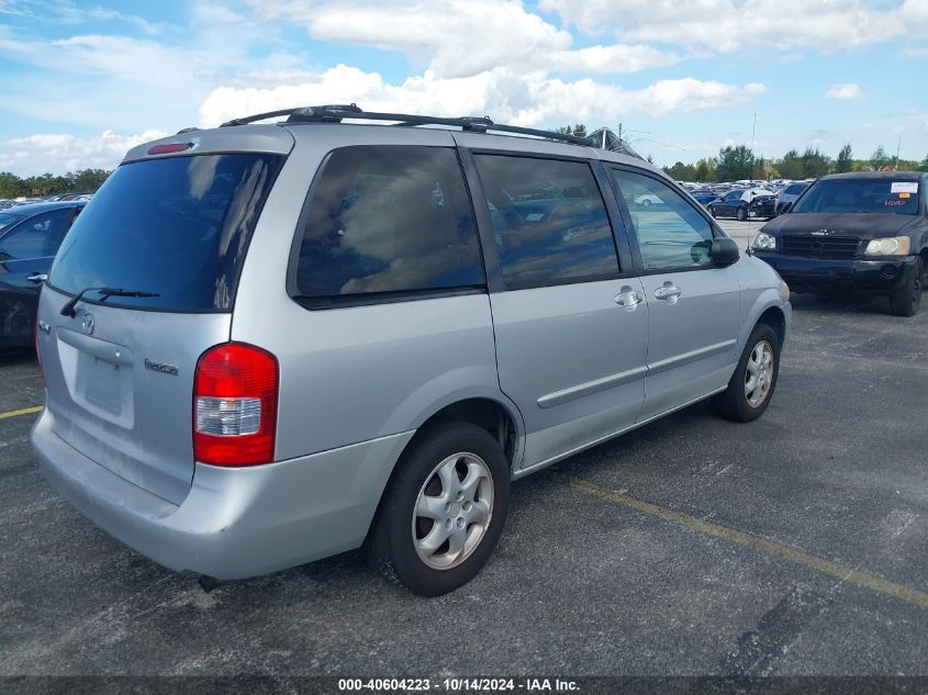 2000 Mazda Mpv Dx/Es/Lx VIN: JM3LW28G8Y0138722 Lot: 40604223