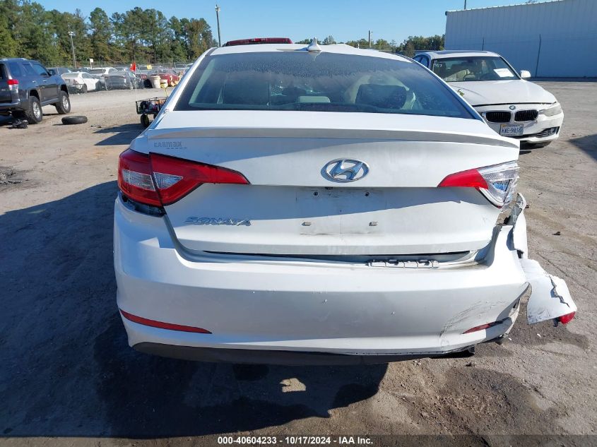 2017 HYUNDAI SONATA SE - 5NPE24AFXHH440249