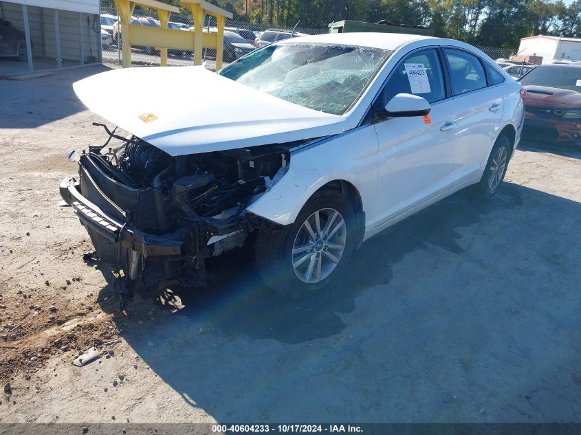 2017 HYUNDAI SONATA SE - 5NPE24AFXHH440249