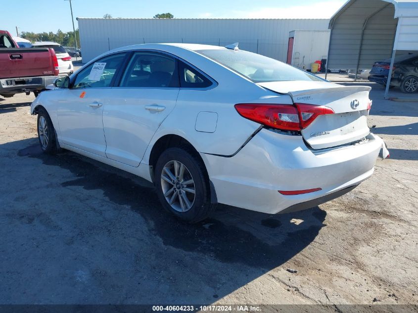 2017 HYUNDAI SONATA SE - 5NPE24AFXHH440249