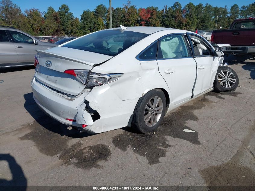 2017 Hyundai Sonata Se VIN: 5NPE24AFXHH440249 Lot: 40604233