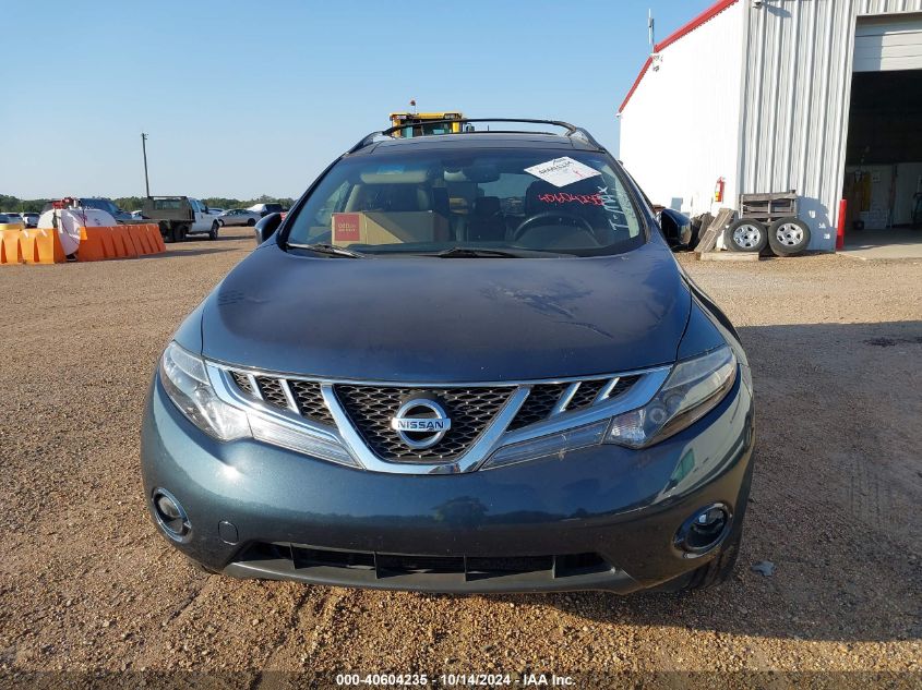 2012 Nissan Murano Le VIN: JN8AZ1MW1CW231283 Lot: 41428413