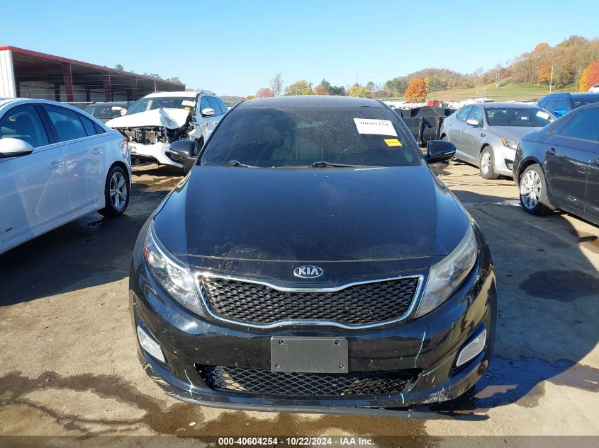 2014 Kia Optima Ex VIN: 5XXGN4A75EG347297 Lot: 40604254