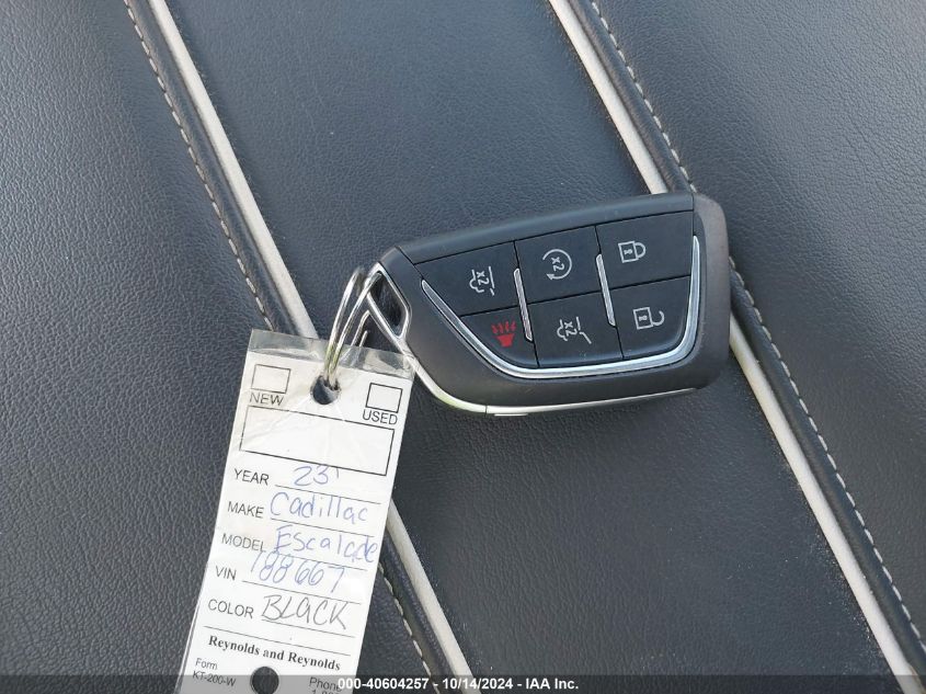 2023 Cadillac Escalade 4Wd Premium Luxury VIN: 1GYS4BKL6PR188667 Lot: 40604257