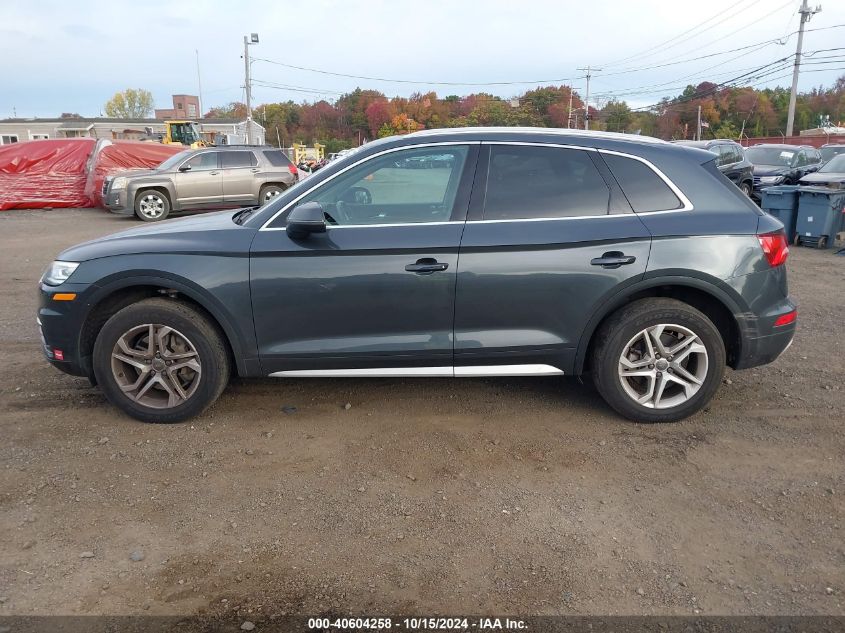 2019 Audi Q5 45 Premium VIN: WA1ANAFY0K2023238 Lot: 40604258