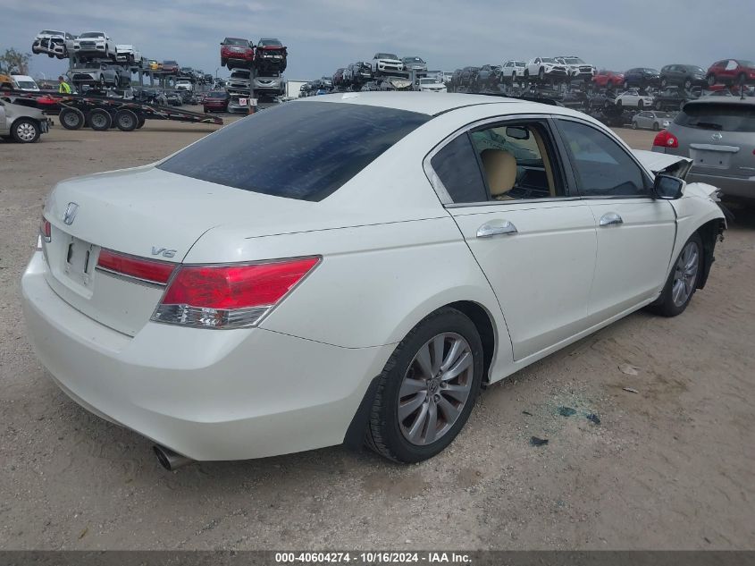 2011 Honda Accord 3.5 Ex-L VIN: 1HGCP3F85BA006317 Lot: 40604274