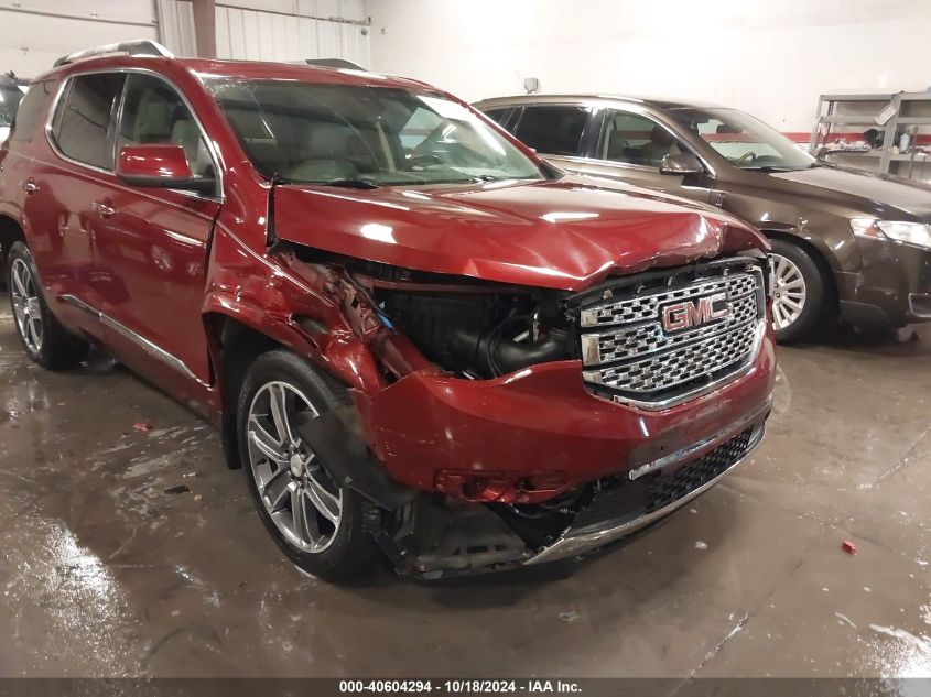 2017 GMC Acadia Denali VIN: 1GKKNXLS8HZ118843 Lot: 40604294