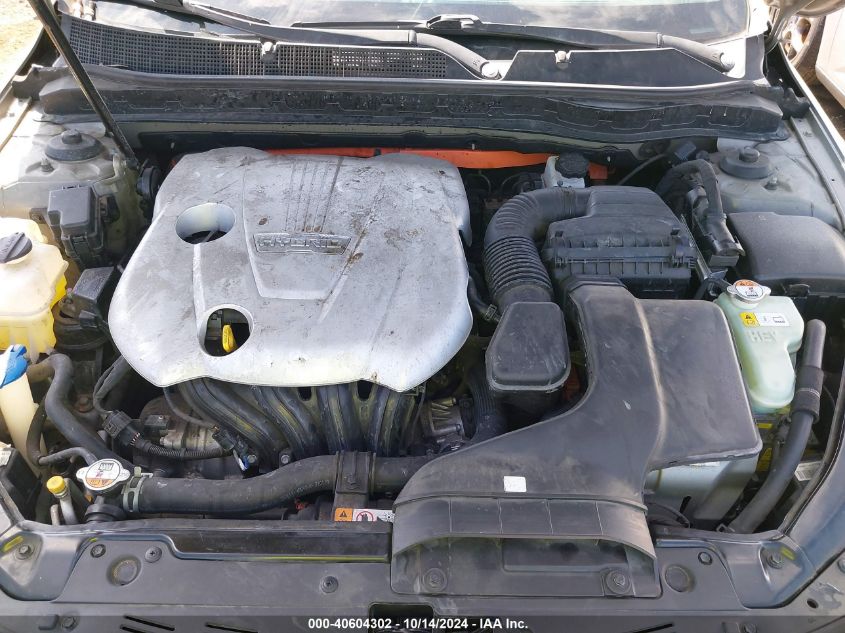 2013 Kia Optima Hybrid Lx VIN: KNAGM4AD8D5041817 Lot: 40604302