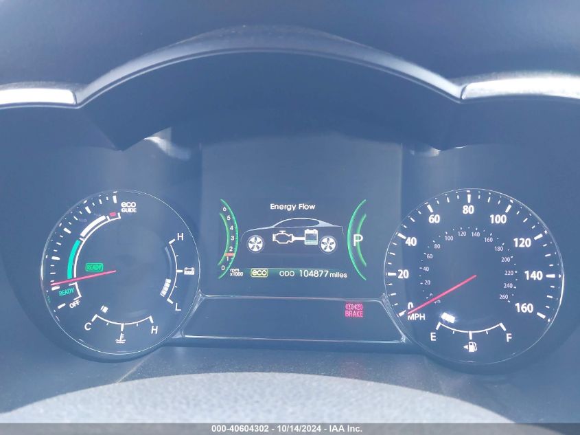 2013 Kia Optima Hybrid Lx VIN: KNAGM4AD8D5041817 Lot: 40604302