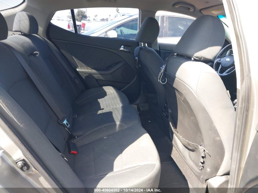 2013 Kia Optima Hybrid Lx VIN: KNAGM4AD8D5041817 Lot: 40604302