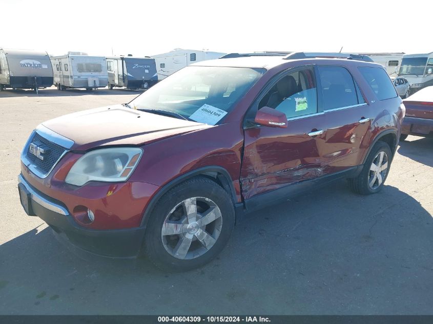 2010 GMC Acadia Slt-1 VIN: 1GKLVMED2AJ162827 Lot: 40604309