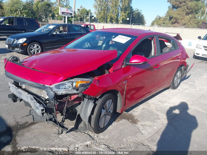 2019 Hyundai Ioniq Hybrid Blue VIN: KMHC65LC2KU170611 Lot: 40604330