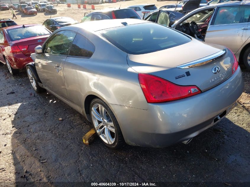 2008 Infiniti G37 Journey/Sport VIN: JNKCV64E08M130841 Lot: 40604339