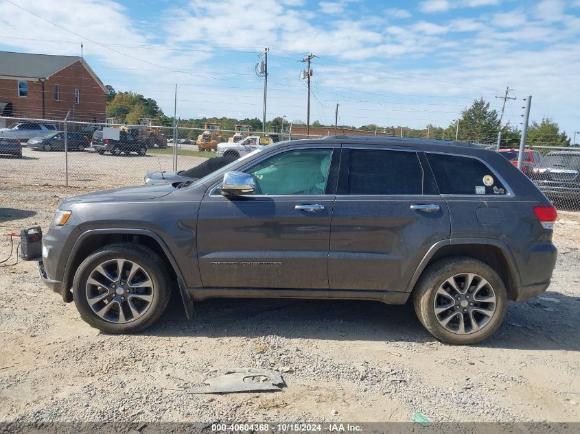 2018 Jeep Grand Cherokee Overland 4X4 VIN: 1C4RJFCG5JC227782 Lot: 40604368