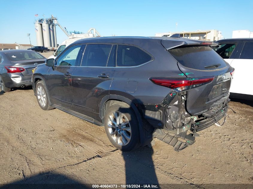 2022 TOYOTA HIGHLANDER LIMITED - 5TDDZRBH1NS563822