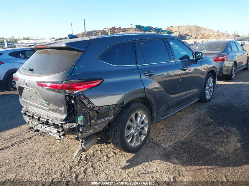 2022 TOYOTA HIGHLANDER LIMITED - 5TDDZRBH1NS563822