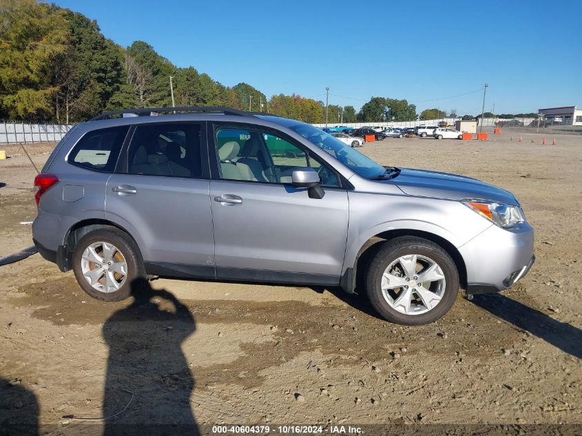 2016 Subaru Forester 2.5I Premium VIN: JF2SJADC7GH450161 Lot: 40604379