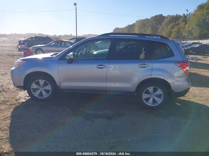 2016 Subaru Forester 2.5I Premium VIN: JF2SJADC7GH450161 Lot: 40604379