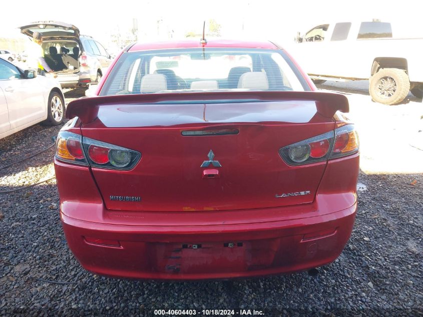 2017 Mitsubishi Lancer Es VIN: JA32U2FU1HU006458 Lot: 40604403