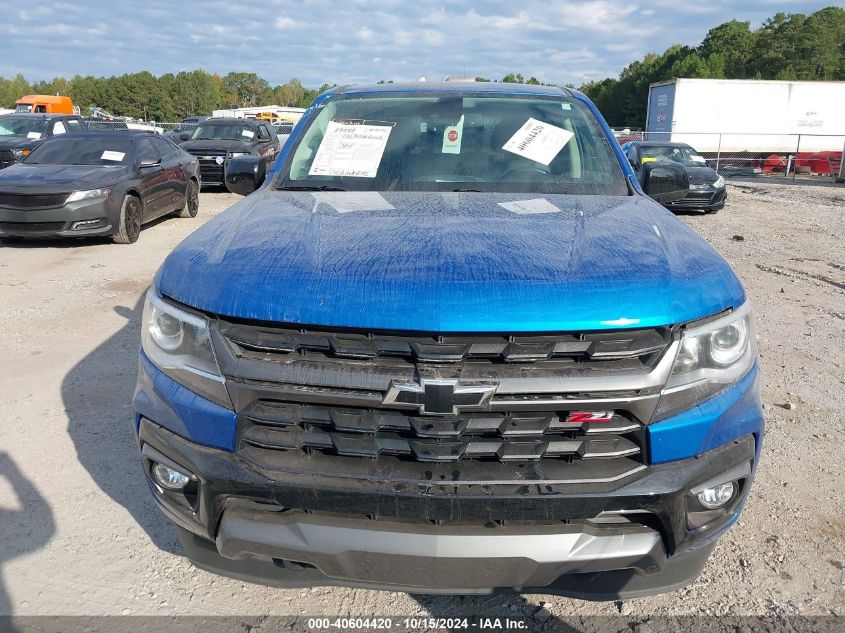 2021 Chevrolet Colorado 2Wd Short Box Z71 VIN: 1GCGSDENXM1159080 Lot: 40604420